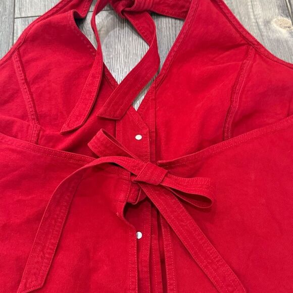 Wild Fable Red Halter Vest - Picture 6 of 6